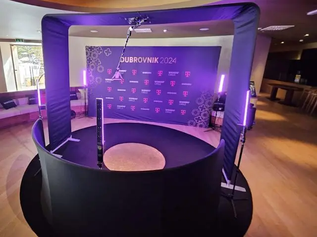 360° Overhead Videobooth