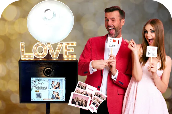 Kays Fotobox für Hochzeit Geburtstag und Firmenfeier – Bild 1