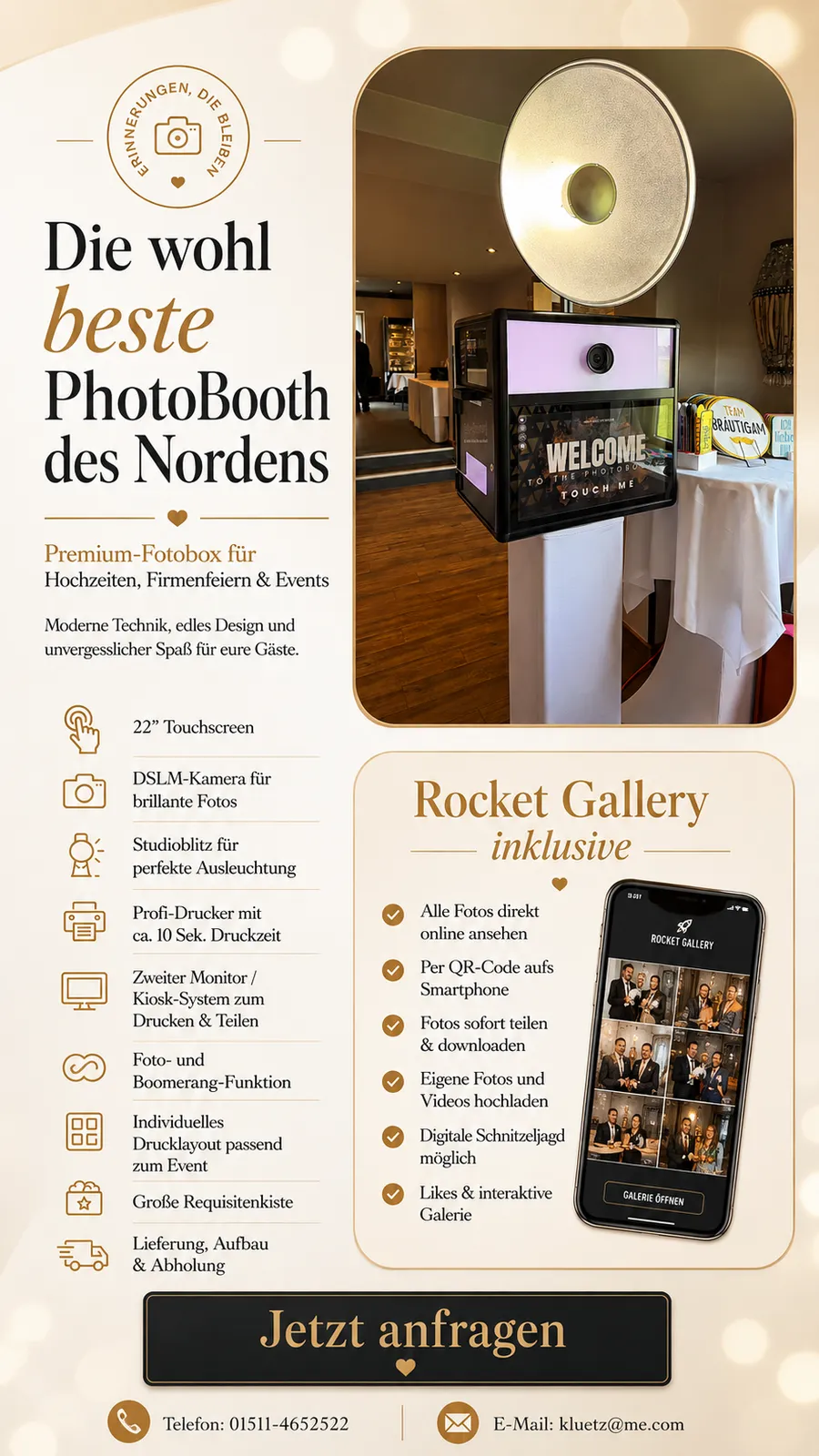 Fotobox mieten in Schleswig – Bild 1