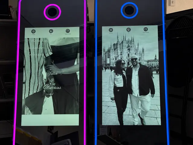 Fotobox / Fotospiegel Magic Mirror in Solingen mieten – Bild 4