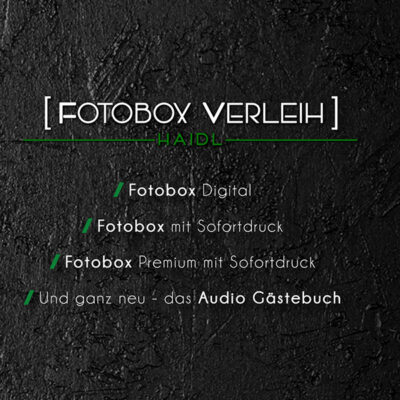 Fotobox Verleih Haidl