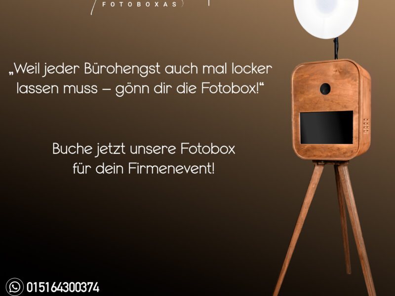 Premium Fotobox mit Drucker