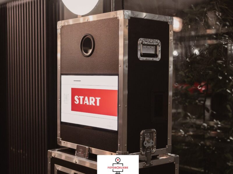 Fotobox mit Studioblitz und Premium-Druck
