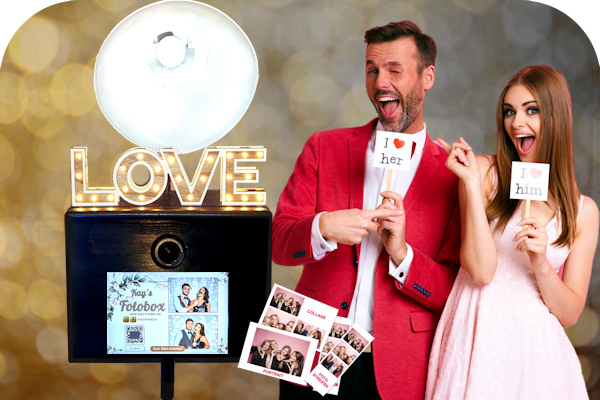 Kays Fotobox für Hochzeit Geburtstag und Firmenfeier