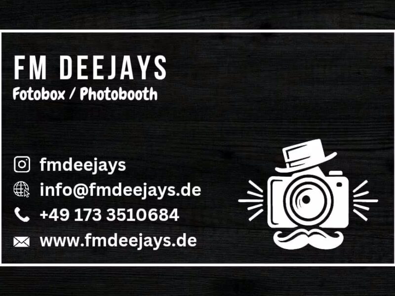 Premium Fotobox mit Drucker ✔