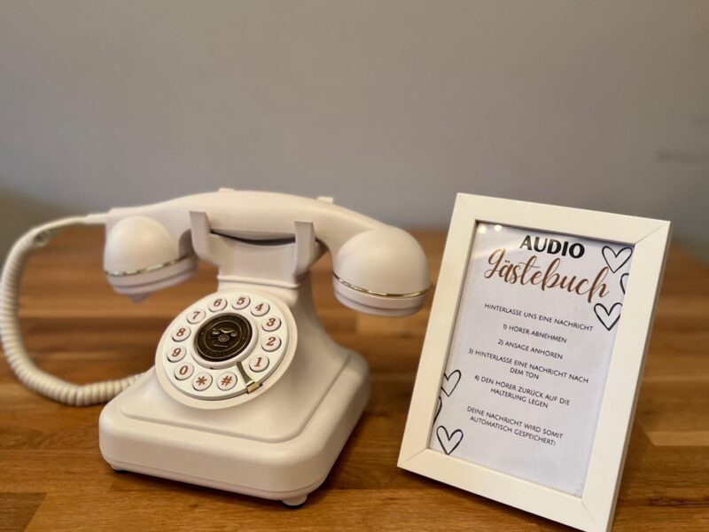 Fotobox / 360 Grad Video Booth / Audio Gästebuch mieten