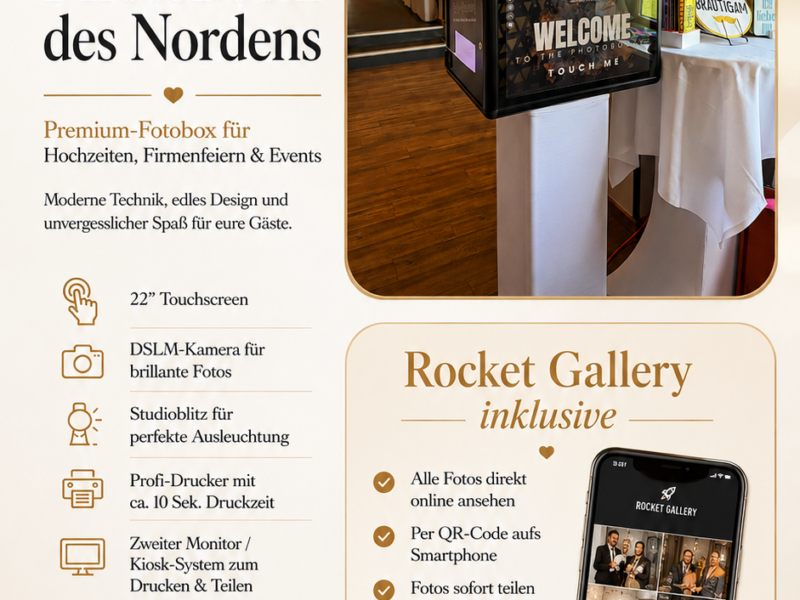 Fotobox mieten in Schleswig